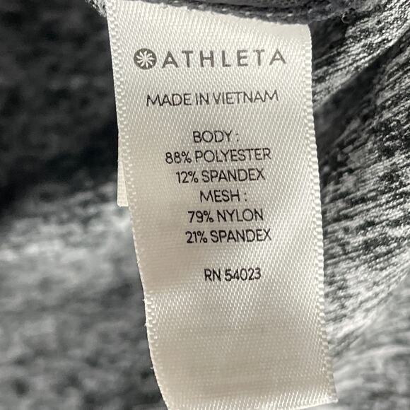 Athleta Uptempo Pullover Hoodie Long Sleeve Top Charcoal Gray SZ Small - Picture 5 of 10